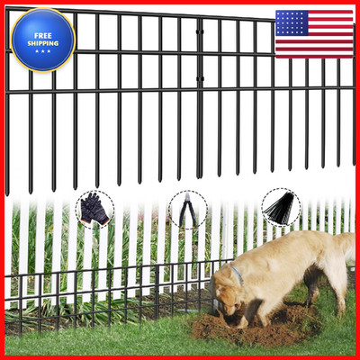 Avelotuug 42.5Ftl X 13Inh Animal Barrier Fence 30 Panels No Dig Garden Fence