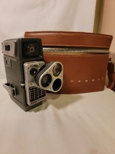 Bell & Howell 8MM Electric Eye Movie Camera Kodachrome Leather Case Untested