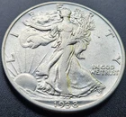⭐️1938-D Denver Mint Silver Walking Liberty Half Dollar,Only 491,600 Minted