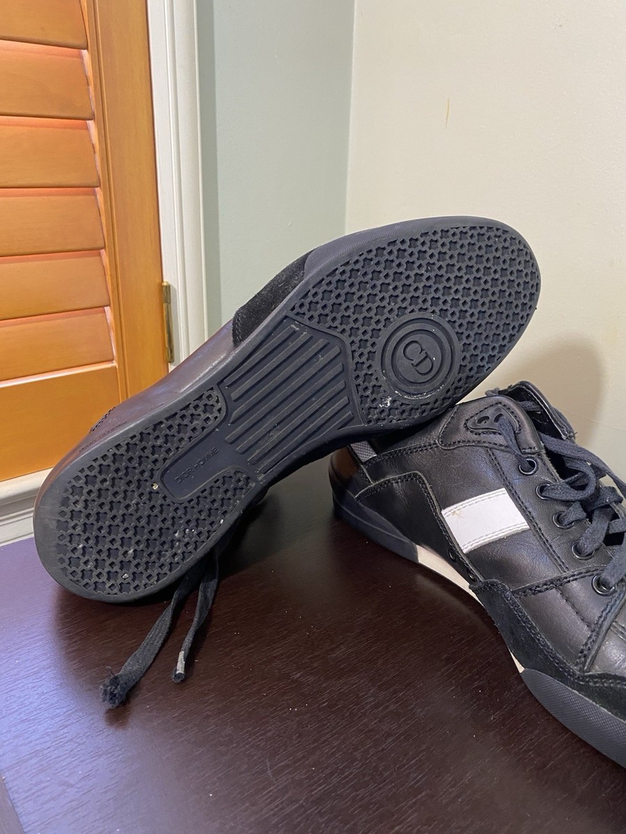 Dior Homme Sneakers Size 43.5 Black/white Leather Low Top CD Logo