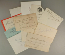 SKARBNICA = 12 autografów międzynarodowej sławy ok. 1910-1960 (132950)