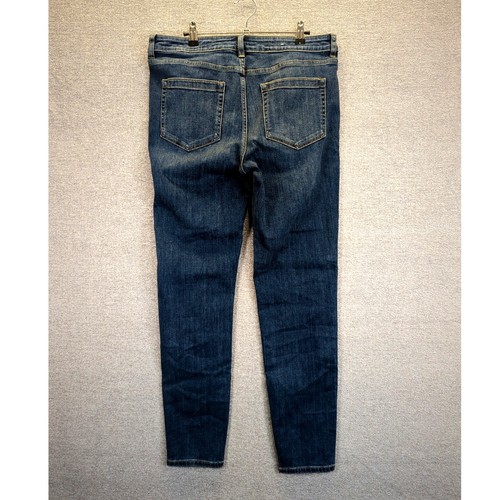 Vince Camuto Damen 32/14 Skinny-Leg Denim Jeans klassisch dunkelblau neu mit Etikett - Bild 5 von 10