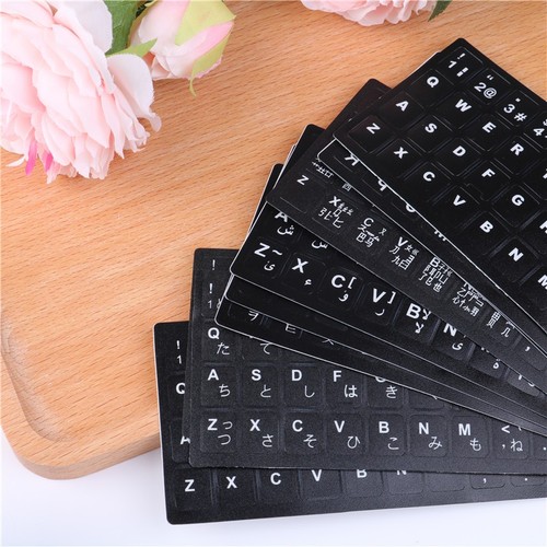 Standard Layout Stickers For Computer Laptop Keyboard Sticker A lot Language-bf - Afbeelding 5 van 14