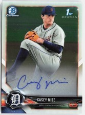 Casey Mize Bowman Chrome 2018 Auto