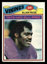 1977 Topps #230 Alan Page