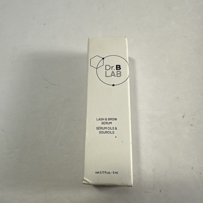 Dr B Lab Lash Brow Serum Full Size 0.17 fl oz New Dr Brandt