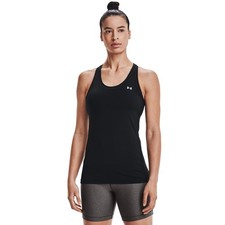 Under Armour Women's HeatGear  Armour Racer Tank MD Black