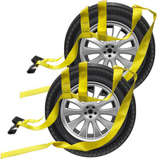 2 Pieces Tow Dolly Straps Universal Adjustable Tie Down Tow Straps 18 To 22 R 2 Pieces Tow Dolly Straps Universal Adjustable Tie Down Tow Straps 18 To 22 R