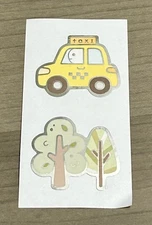 NEW TheCoffeeMonsterzCo. Taxi Emoti Sticker Seals TCMC Stickers