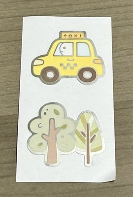 NEW TheCoffeeMonsterzCo. Taxi Emoti Sticker Seals TCMC Stickers