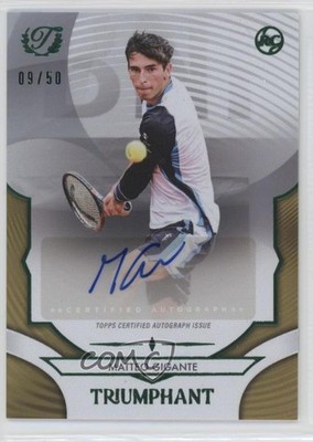 2025 Topps Triumphant Gold /50 Matteo Gigante #39-A Rookie Auto RC 01mu