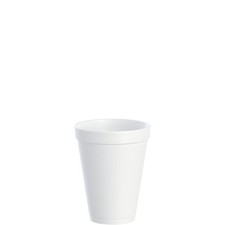 Dart 12J12 Insulated Foam Hot/Cold Drink Cups 12 oz White 1000 Count 40 packs 