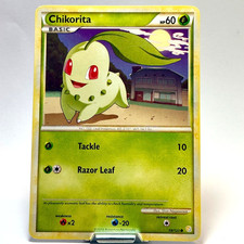 Chikorita 59/123 HeartGold & SoulSilver Common MP Pokemon TCG on eBay