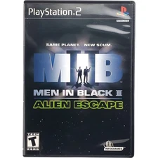 Men In Black II Alien Escape - Sony Playstation 2 PS2 Tested Authentic