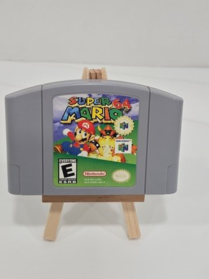   Super Mario 64 Nintendo 64 NUS-NSME-USA-2 Authentic N64 Cartride TESTED VGC