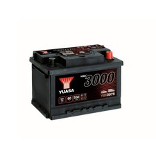 YUASA Battery YBX3075 12V 60Ah 550A B13 B14 VW Golf 2.0 GTI 16V 2.8 VR6 1.8