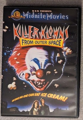 Killer Klowns From Outer Space MGM Midnite Movies DVD w/ Special Features