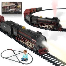 Electric Train Set with Sound and Lights Train Track Toy For Boys and Girls Gift