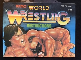 Tecmo World Wrestling NES | CIB | UK PAL Version | Circle Seal - All Original