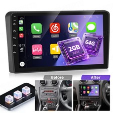 Für Audi A3 8P 2003-2012 2+64GB Autoradio Android 15 GPS NAVI Apple Carplay RDS