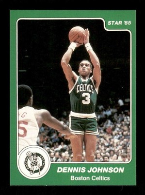 1984-85 Star Arena Set Celtics #4 Dennis Johnson NMMT or better, high grade  TZ1