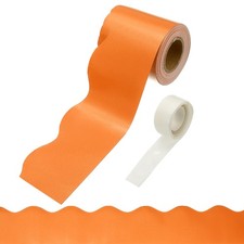 Bulletin Board Borders, 32.8ft Orange Border