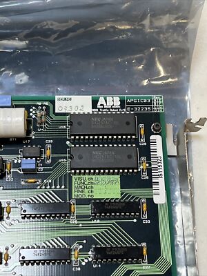 New - ABB APGIC03 E-32235 Interface Board for Trallfa Robot