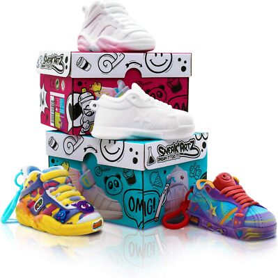 Splash Toys SNEAK'ARTZ Schuhkarton 32236 Design Your Trainers Fuchsia Kreativspielzeug