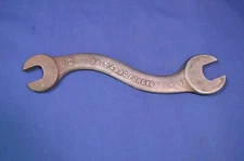 Drop Forged Railroad Wrench Curved,483C,Made in USA, 7/8, 25/32,Preowned