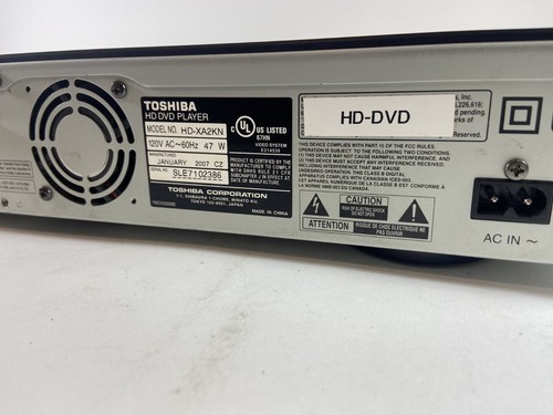 Toshiba HD-XA2KN Lettore DVD HDD - Foto 8 di 8