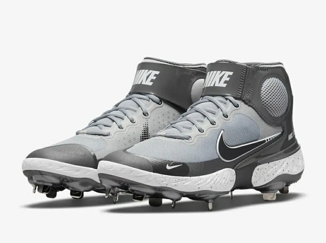 Size 7 Nike Alpha Huarache Elite 3 Mid Baseball Cleats Lt