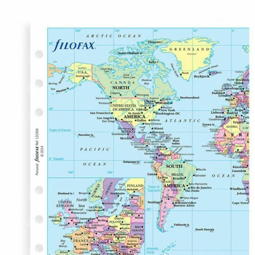 Filofax Pocket 2025 Diary Refill - Week On Two Pages, Recycled Paper (English) - View #5