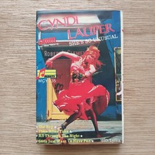 CYNDI LAUPER She's So Unusual - Rare Malaysia Clamshell Cassette