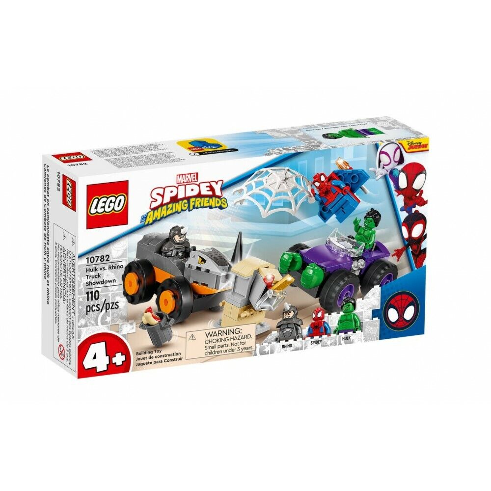 LEGO 10782 - CAMIONES DE COMBATE DE HULK Y RINO