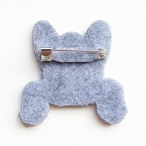 Brooch Backpack Pin Embroidery Cartoon Lifelike Labrador Boston Terrier Cute Dog - Picture 7 of 10