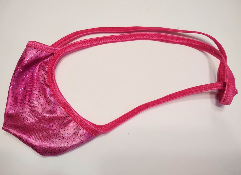 Men's MICRO G String Thong Bikini Beach Tanning Underwear Metallic ...