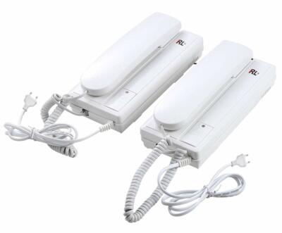 Citofono RL-209 Con 2 Cornette | Interfono A Parete | Per Casa, Ufficio O Negozio | Facile Installazione - Foto 7