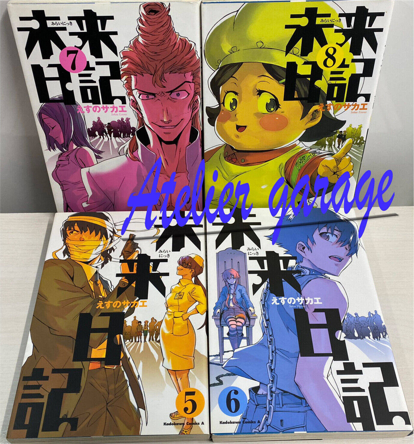 MIRAI NIKKI 11 SAKAE ESUNO Manga Comic w/ Premium Anime DVD Book