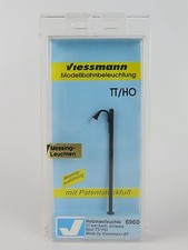 6960 VIESSMANN - ESCALA TT / H0 - FAROL DE POSTE 71MM / TT Wooden post lamp (c20