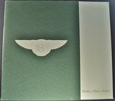 1992-1993 Bentley Prestige Brochure 8 Continental Turbo R Mulsanne S Original