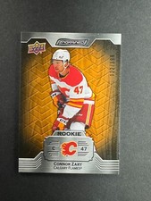 Connor Zary 2023-24 Upper Deck Engrained Rookie /399 #159 Calgary Flames