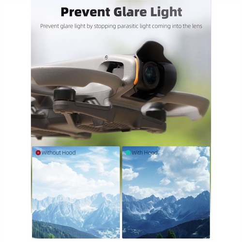 For Avata 2 Lens Hood Gimbal Lens Anti-glare Cover Sunshade Drone Accessories - Picture 6 of 9