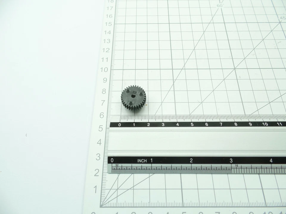 Kyosho FAZER Mk2 FZ02L FA555-32 Kunststoff Motorritzel 32 Z. KMK® - Bild 2 von 3