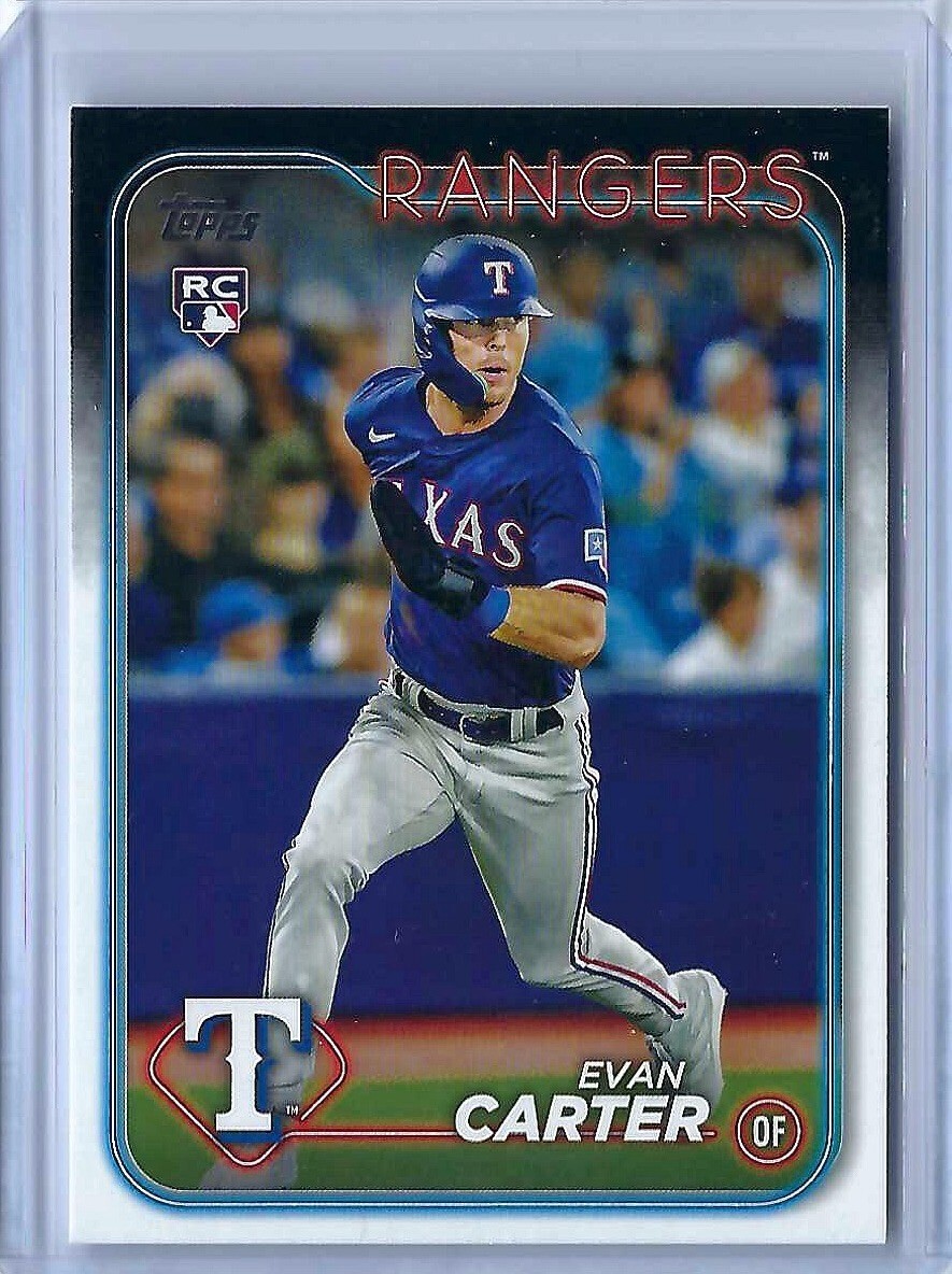 TOPPS 以外　 EVAN CARTER 2024 Topps Evan Carter RC #280 Rangers B162 | eBay