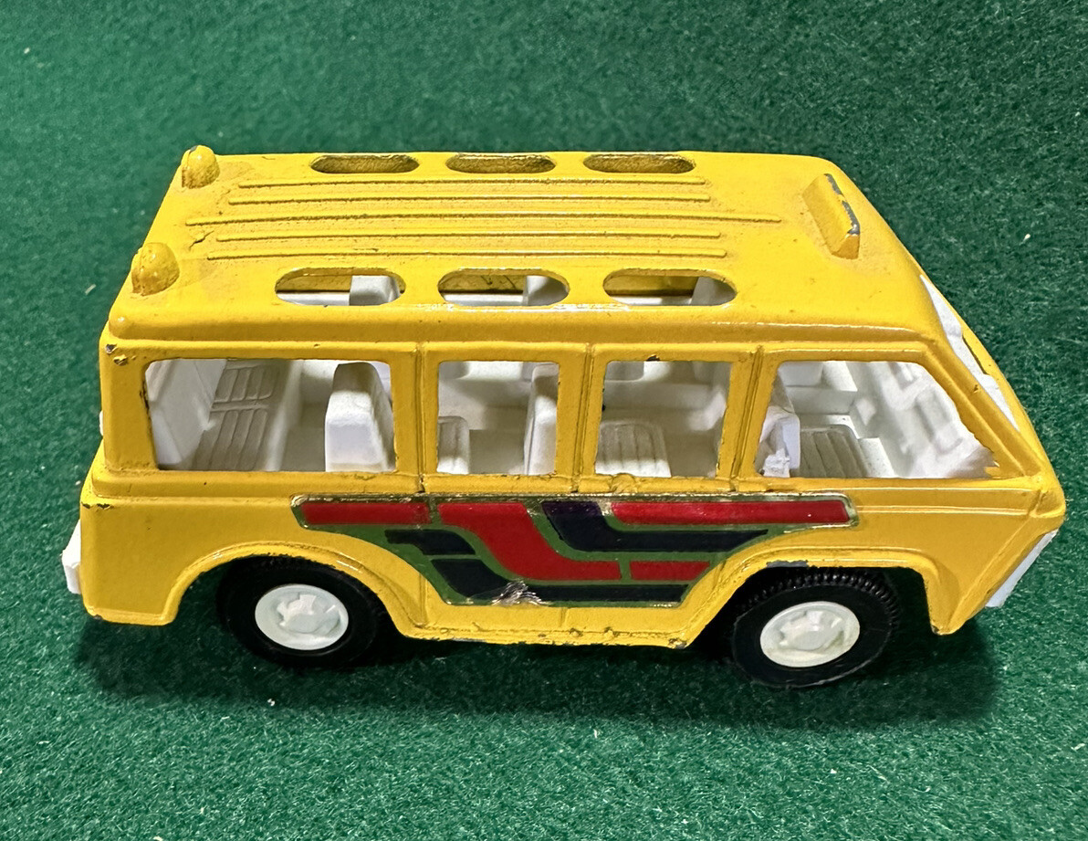 Vintage Model of Short Yellow School Bus Vintage Model of Short Yellow School Bus