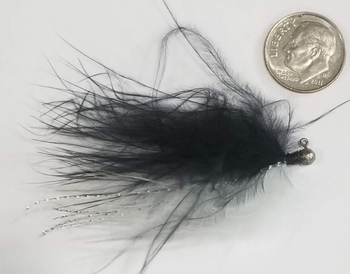 Erie Dearie Marabou Jigs 1/64 Oz Gamefish Killer Crappie Panfish Bluegill Lure - Picture 6 of 24
