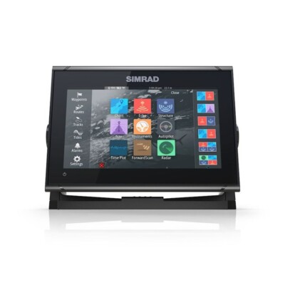 Chartplotter Simrad GO9 XSE - 9-inch  with HDI Transducer, C-MAP Discover Chart 