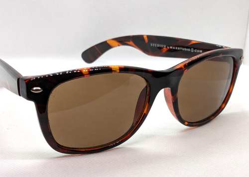 Studiom by MAXSTUDIO.com Tortoise Men's Polarized Fashion Sunglasses T09037TO-BR - Picture 7 of 14