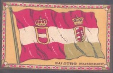 A T C (velveteen) - National Flags - Austro Hungary, orange background