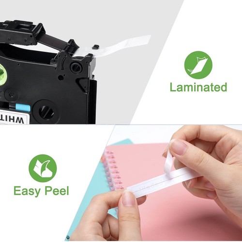 25Pk TZ-231 TZe-231 PT-D210 Label Maker Tape 12mm Compatible for Brother P-Touch - Picture 6 of 12